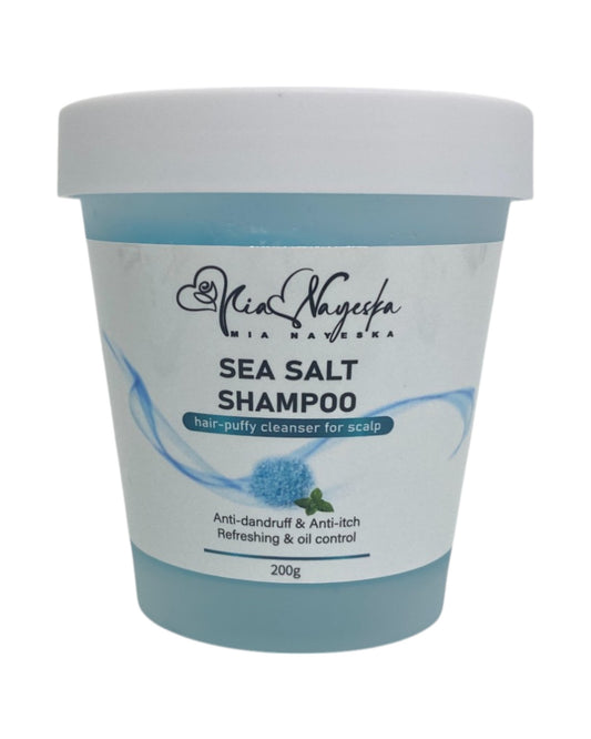Sea Salt Mint Scalp Scrub – Deep Cleansing & Hair Treatment