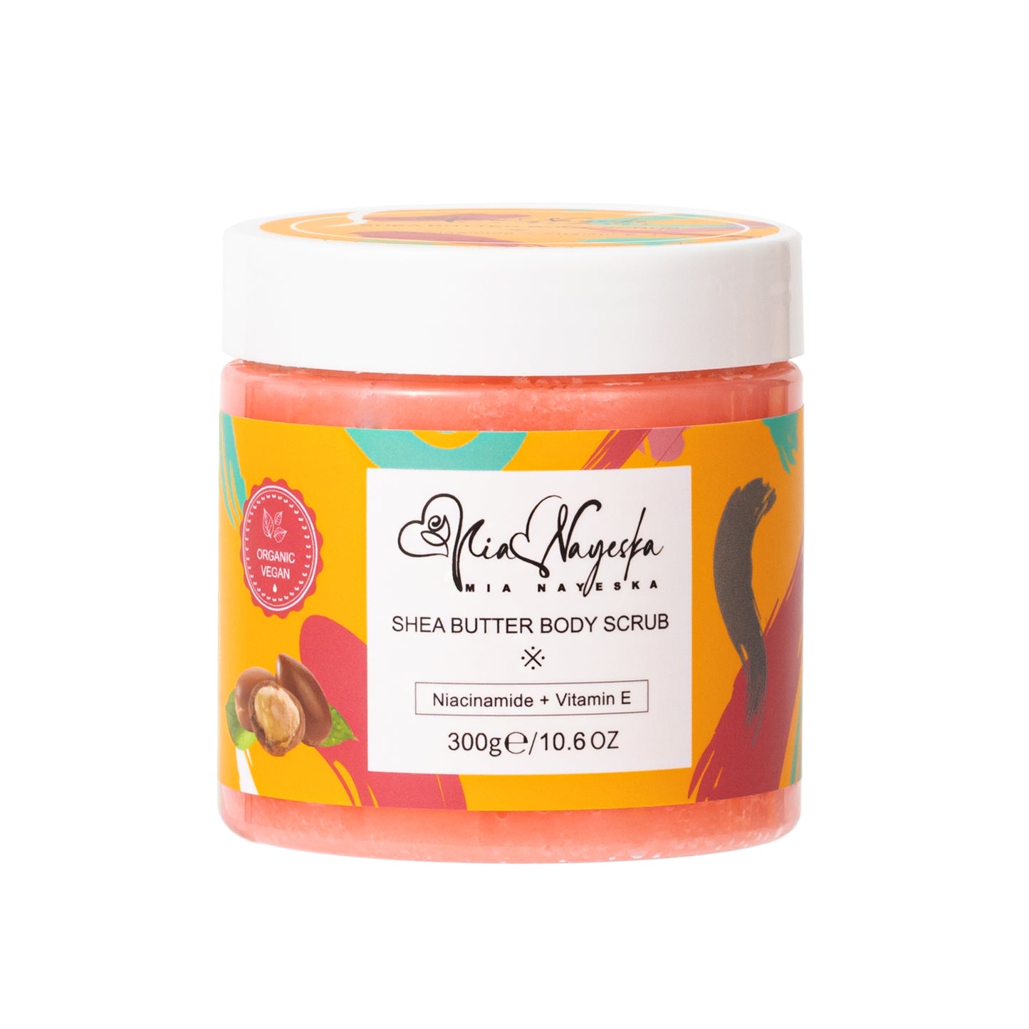 Sea Salt Body Exfoliating Organic Scrub Foaming Vegan Natural