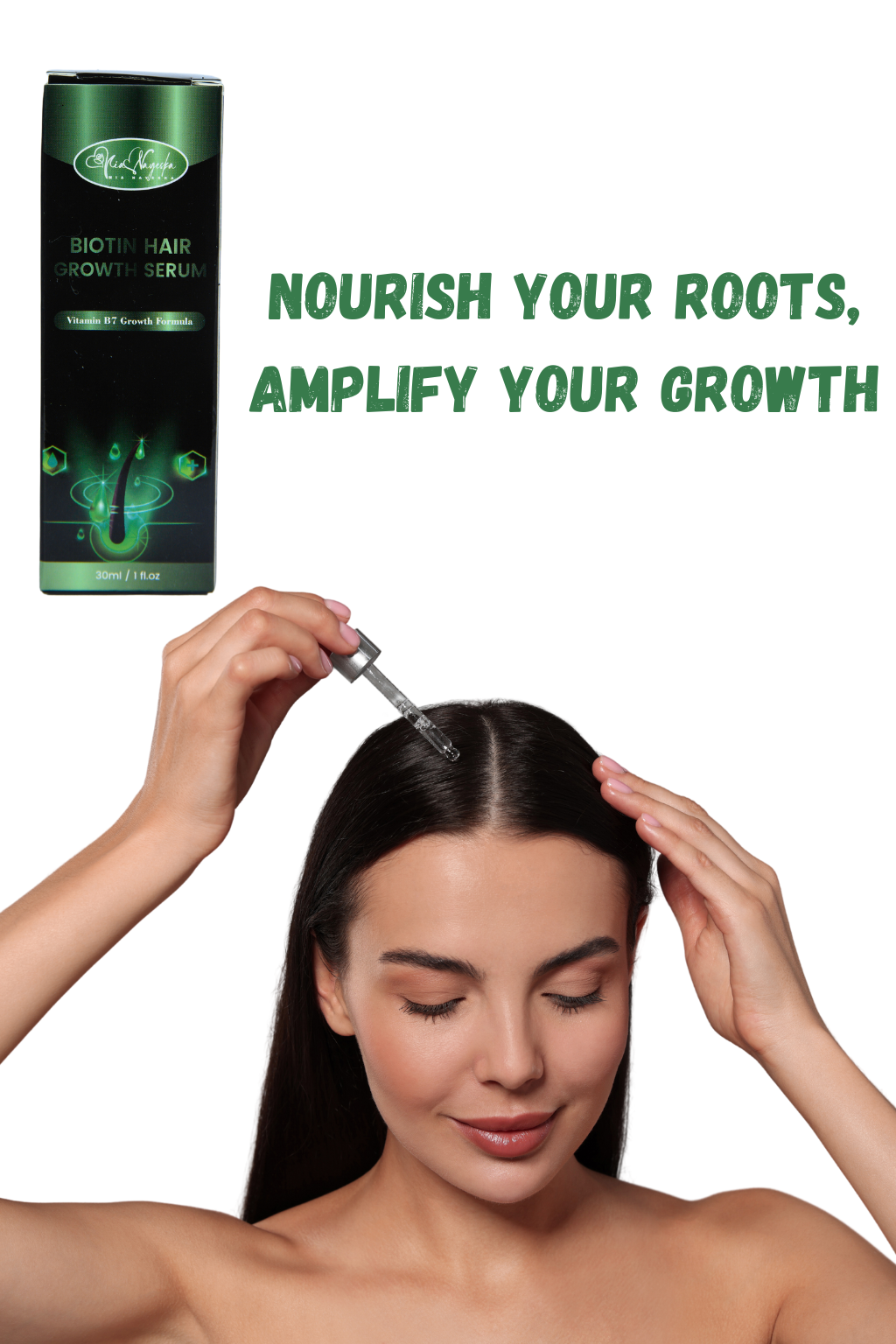 Biotin Boost: Hair Growth Serum 30ml for Thicker, Fuller, Healthier Locks