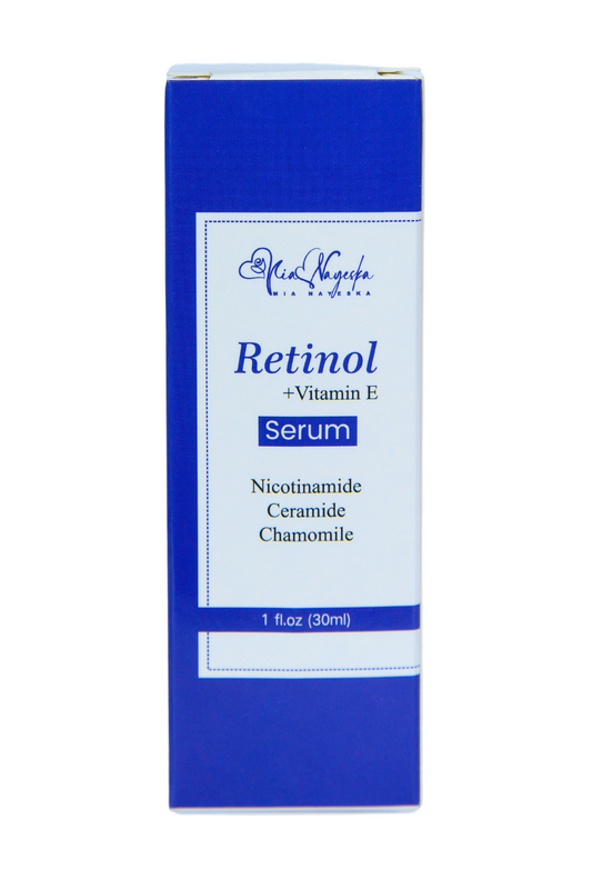 Luminous Revival: Retinol + Vitamin E Serum 30ml for Smooth, Hydrated, Youthful Skin