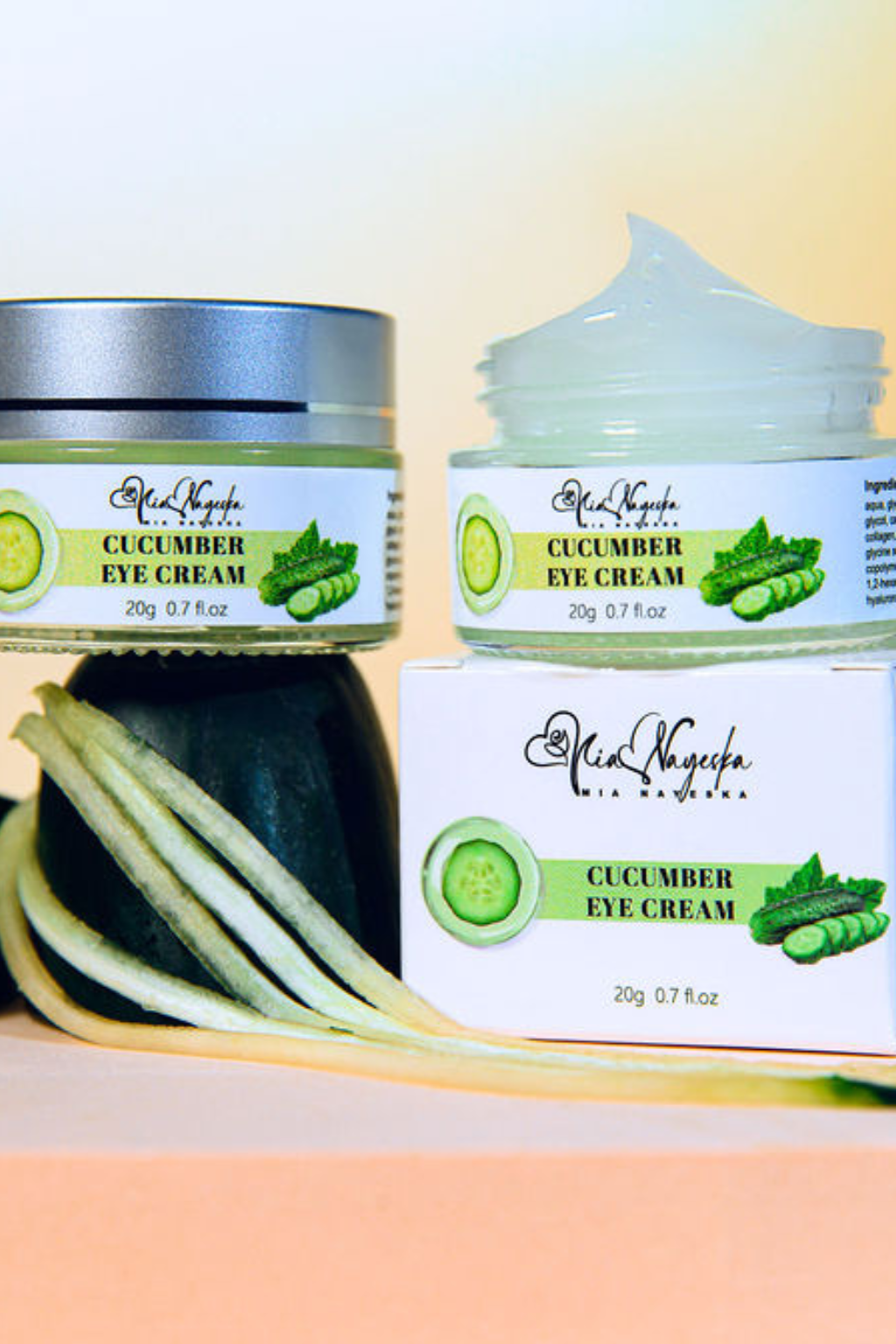 Bright Eyes: Cucumber Eye Cream 20g for a Refreshed, Youthful Look