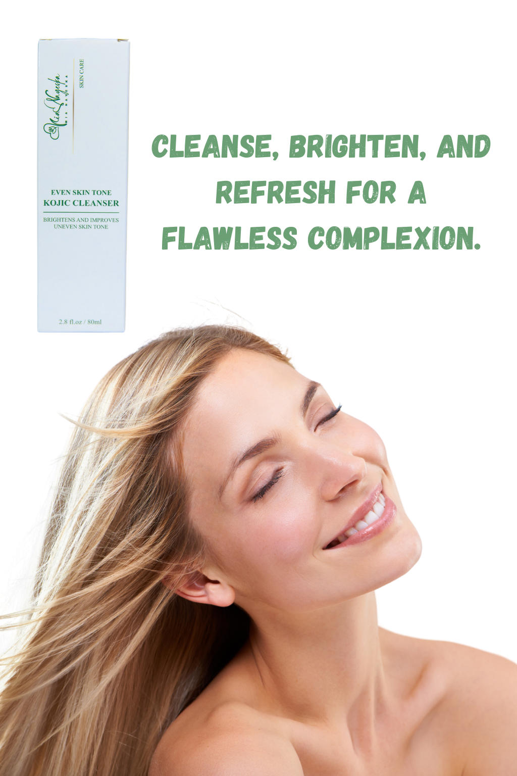 Bright Start: Kojic Cleanser 80ml for Fresh, Even, Radiant Skin