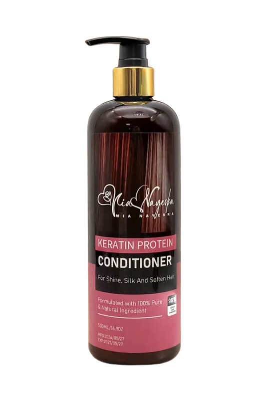 Pure Keratin Bliss: Conditioner 500ml for Silky, Smooth, Revitalized Hair