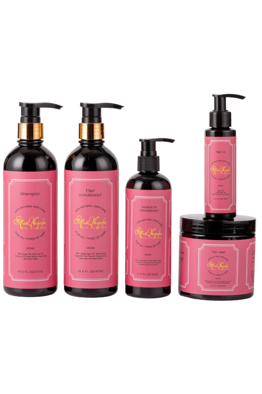 Rice Water Hair Care Set: Radiance Rice Hair Care: Nourish, Strengthen, Shine