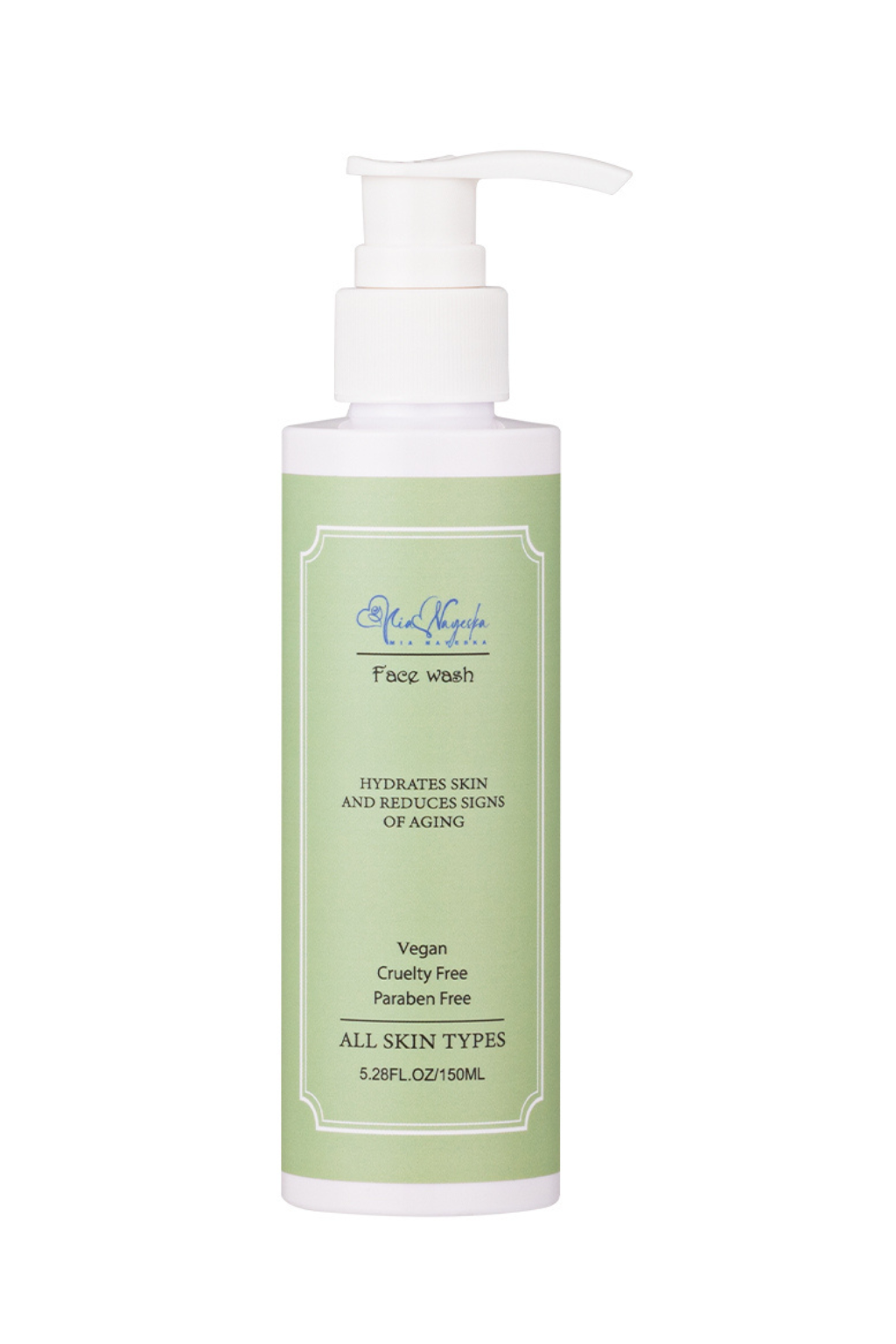 Mia Nayeska Face Wash: Vegan, Paraben-Free Hydration for All Skin Types