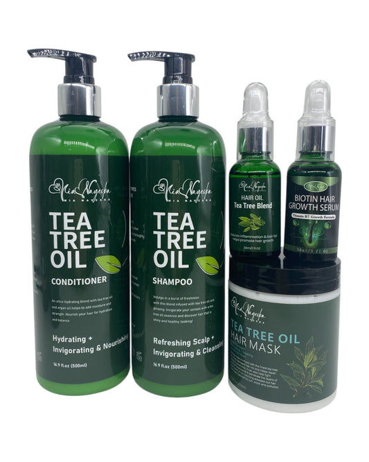 Tea Tree Hair Care Set – Purifying & Refreshing Scalp Care