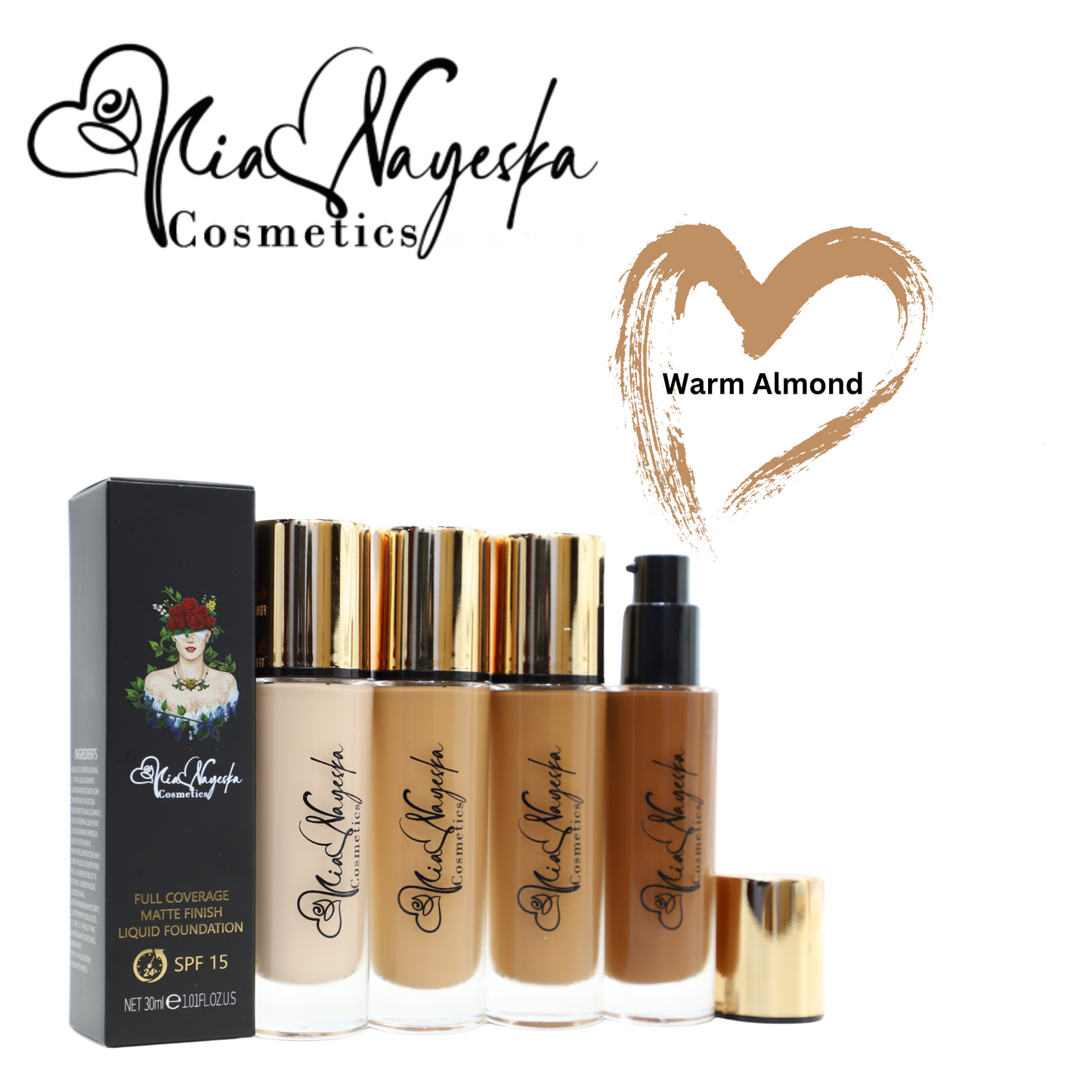 Skin Perfected: Mia Nayeska Liquid Foundation for Seamless, Natural Coverage