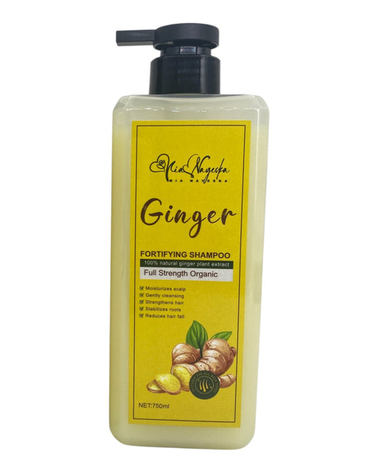 Ginger Shampoo – Organic Hair Growth & Anti-Hair Loss