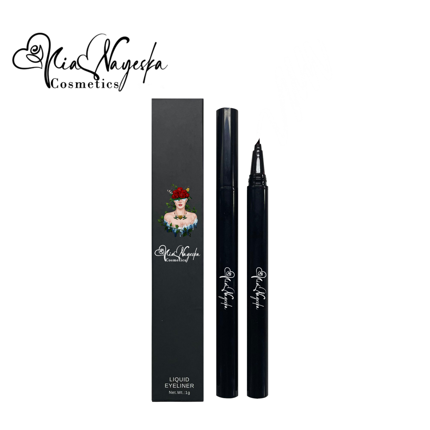 Bold Definition: Mia Nayeska Precision Eye Liner for Long-Lasting, Smudge-Free Perfection